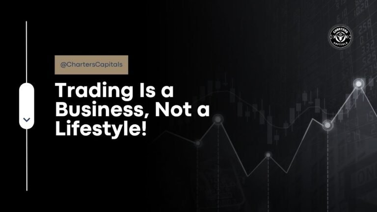 Trading Is a Business, Not a Lifestyle